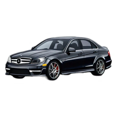 Mercedes w204 c63 sticker