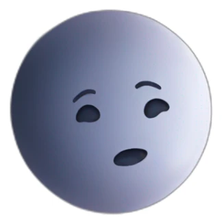 Moon with stars sticker