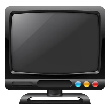 modern television sticker