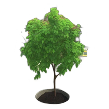 sapling in brooklyn sticker