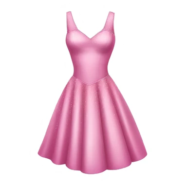 Pink prom dress sticker