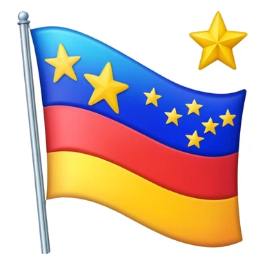 Floptropica flag sticker