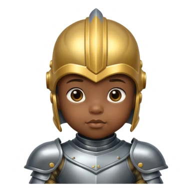 black baby armored sticker
