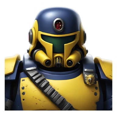 Imperial fist space marine  sticker