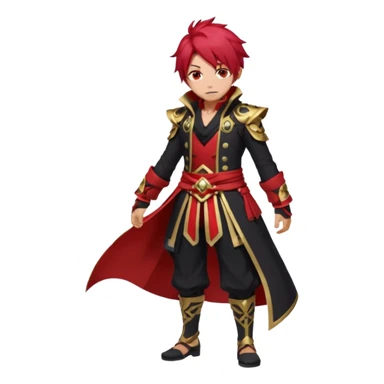 Diluc from Genshin Impact (full body) sticker