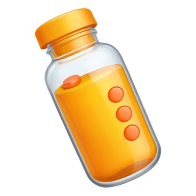 prescription pills bottle yellow orange sticker