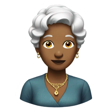 Old Money girl sticker