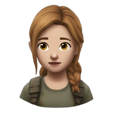 ellie from the last of us sticker