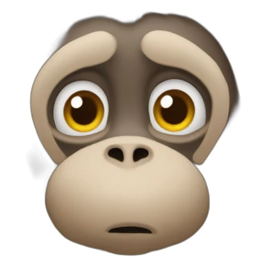 Donky-monky sticker
