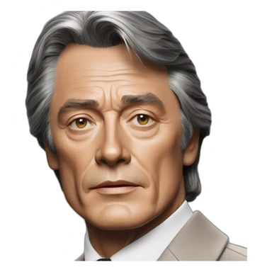 Alain delon sticker