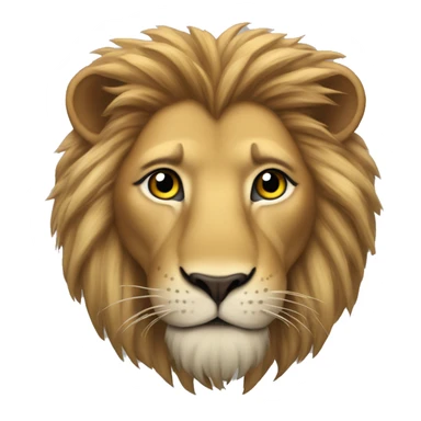 lion with lon mus sticker