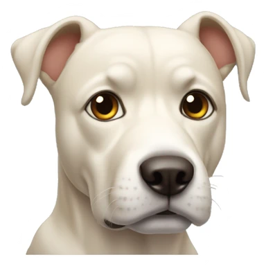 Tête de chien enerver sticker