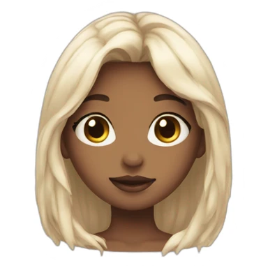 Ethereal girl sticker