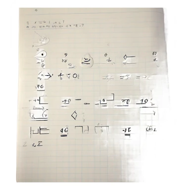 Math homework sticker