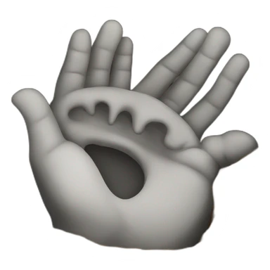 Hand coming out of grave  sticker