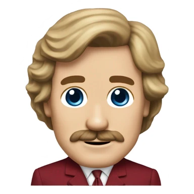 Ron burgundy Veronica corningstone  sticker