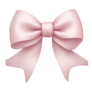 swan light pink bow sticker