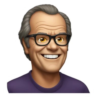 Jack Nicholson  sticker
