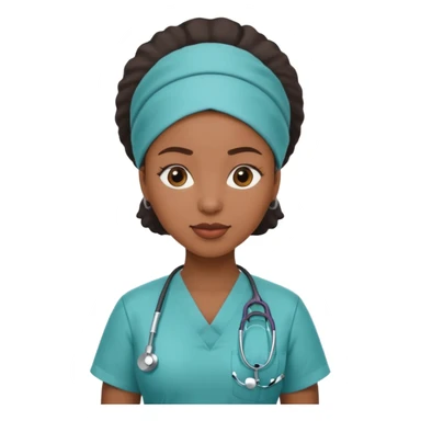 black woman surgeon sticker