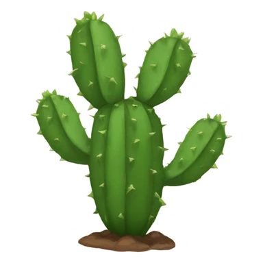 single flat Nopal without pot sticker