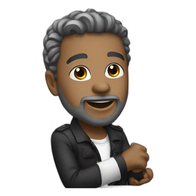 Luidji the French singer sticker