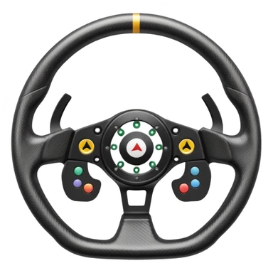 formula one steering wheel sticker