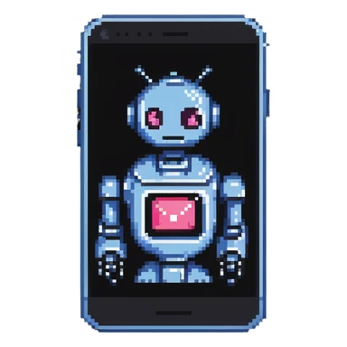 Instagram DM with robot assistant suggesting message replies sticker