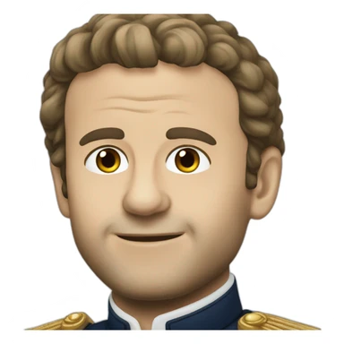 macron france sticker