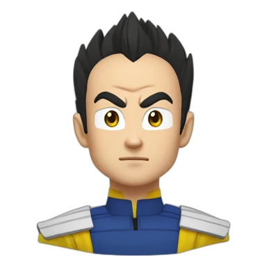 vegeta ultra ego sticker