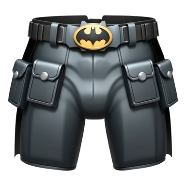 Batman's utility belt, detailed sticker