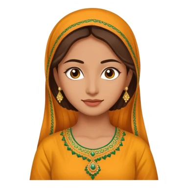 Salwar kameez sticker