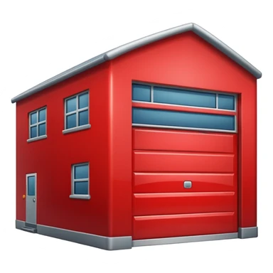 warehouse apple style emoji front view sticker
