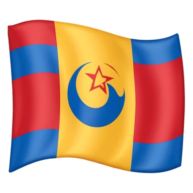 flag of Mongolia sticker