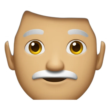 Viejo rubio con ojos azules sticker