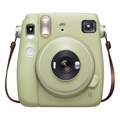 Pale olive instax  sticker