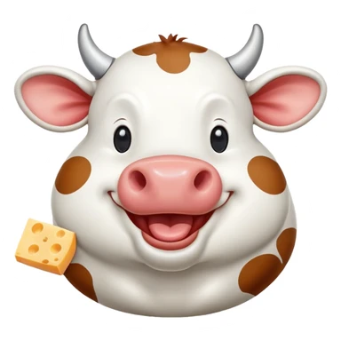 Laughing cow sticker