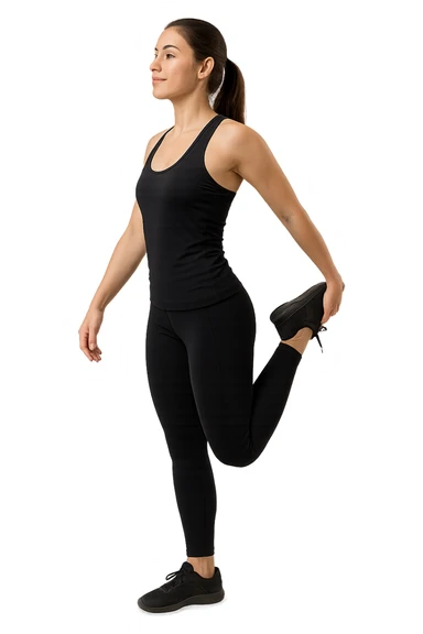 Stretching senza sfondo sticker