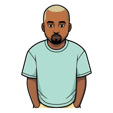 kanye west sticker