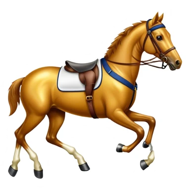 Polo horse sticker
