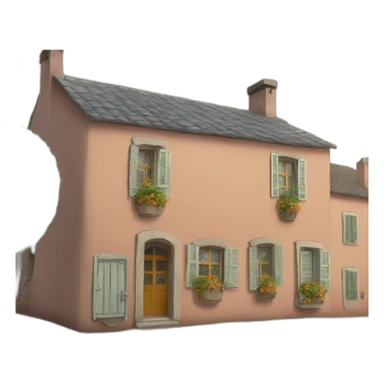 carte postale sticker