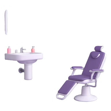 Salón de belleza con servicio de depilación sticker