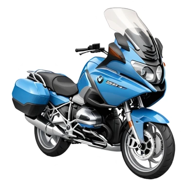 BMW R 1200 RT touring motorcycle sticker