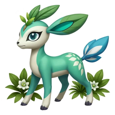 Meloetta-Cobalion-Virizion-Terrakion-Pokémon-Fakémon-fusion-hybrid-creature sticker