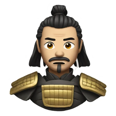 Samurai with muzzle sticker