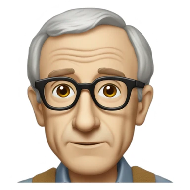 Woody Allen sticker