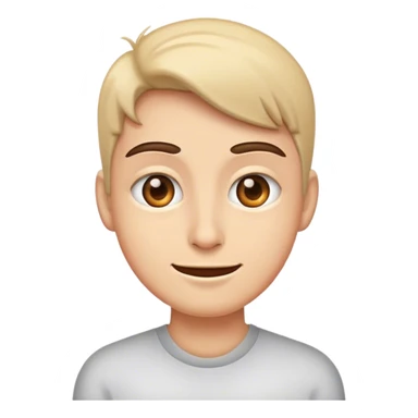 smirk with eye roll  sticker