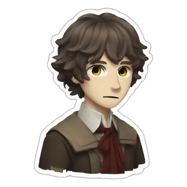 Dazai wounded sticker