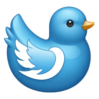 Twitter logo x sticker
