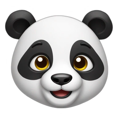 Panda pals sticker