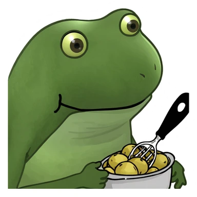 Potato masher sticker